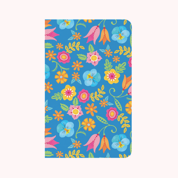 Mary Engelbreit Flower Toss Blue