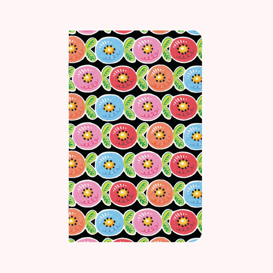 Mary Engelbreit Marching Flower Fried Egg Black