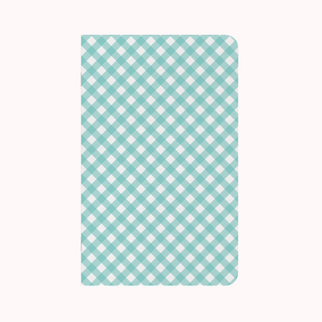 Gingham Aqua