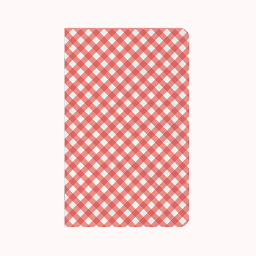Gingham Red